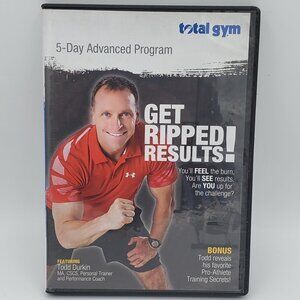 Total Gym Advanced Program GET RIPPED RESULTS Featuring Todd Durkin DVD